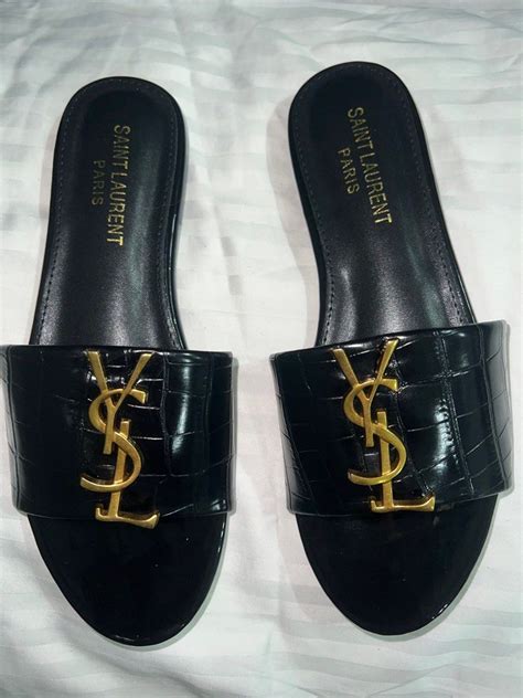 ysl slides fake|ysl shoes false.